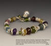 Multi Gemstone and Sterling Bracelet