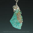 Turquoise and Sterling Pendant